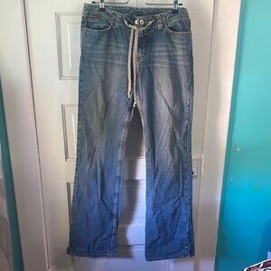 Y2K Lucky Blue Jeans